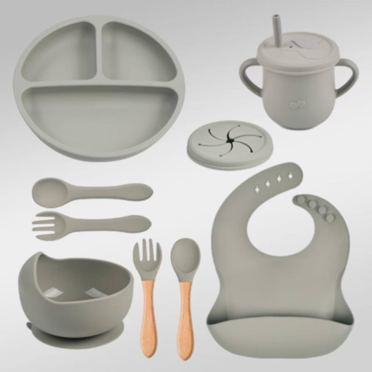 সিলিকন বেবি ফিডিং সেট